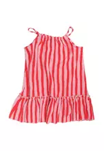 Varsity Red/Marshmallow Stripe