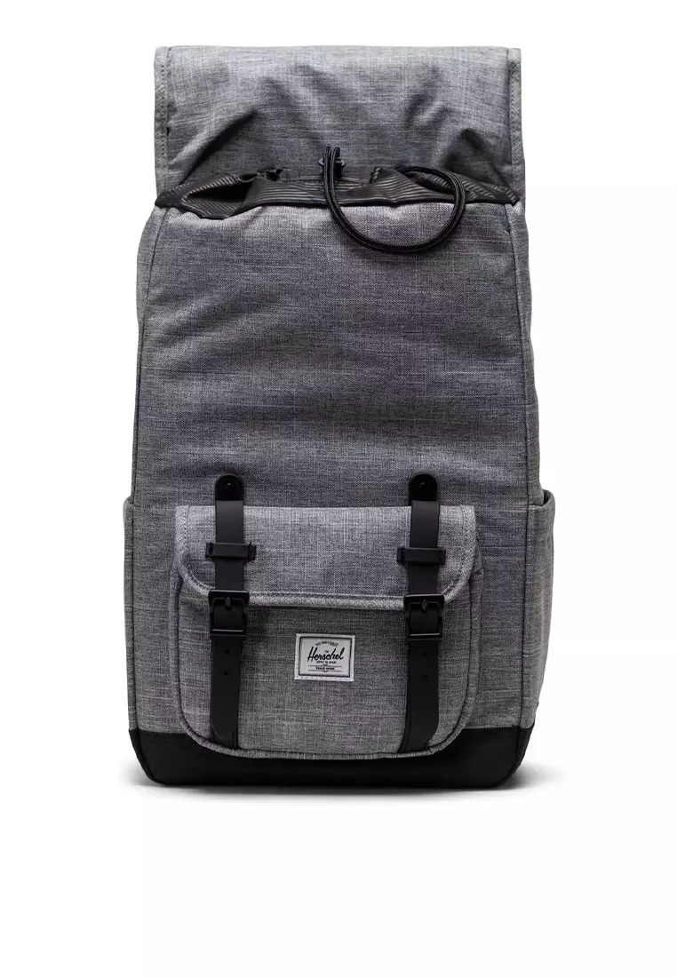 Buy Herschel Herschel Little America Mid Raven Crosshatch Backpack