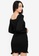 ZALORA BASICS black 100% Recycled Polyester Smocked Dress 3AA0AAA1699B24GS_2
