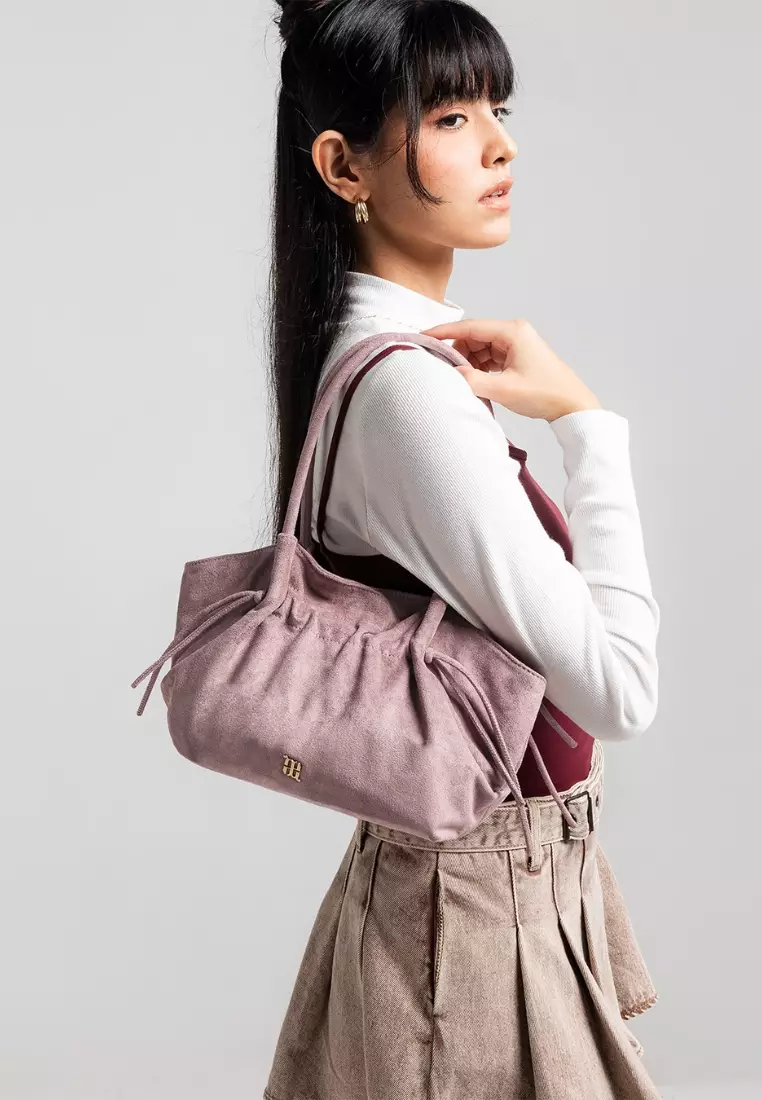 Mandu Mini Bag Suede - Blush