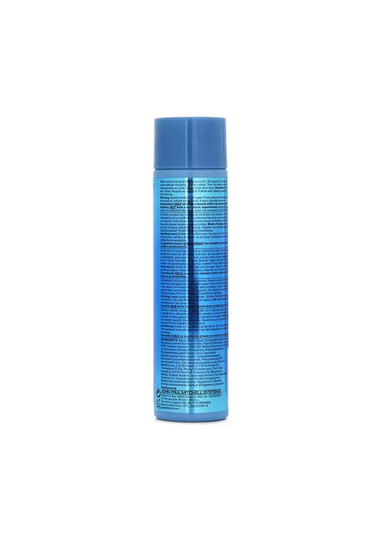 PAUL MITCHELL - Spring Loaded Frizz-Fighting Shampoo (Cleanses Curls, Tames Frizz) 250ml/8.5oz