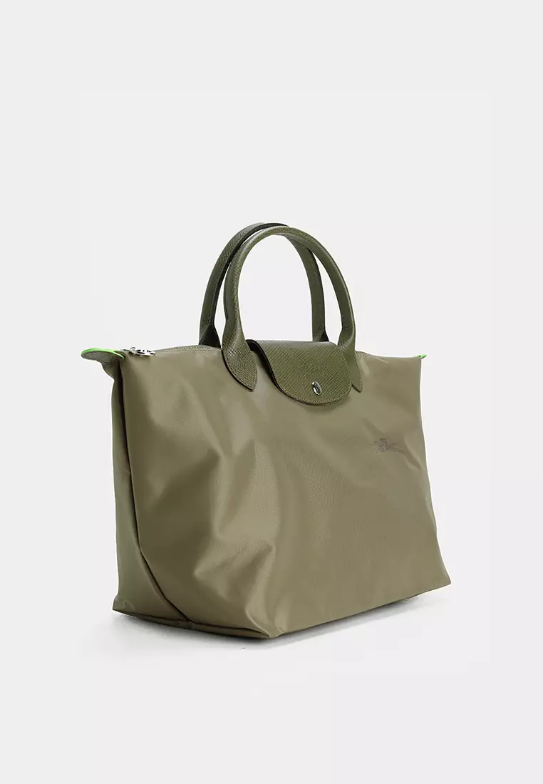 Le Pliage Green M Handbag