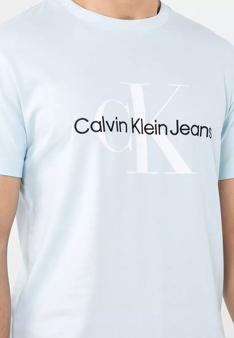 Buy Calvin Klein Monogram Box Tee - Calvin Klein Jeans Online | ZALORA ...