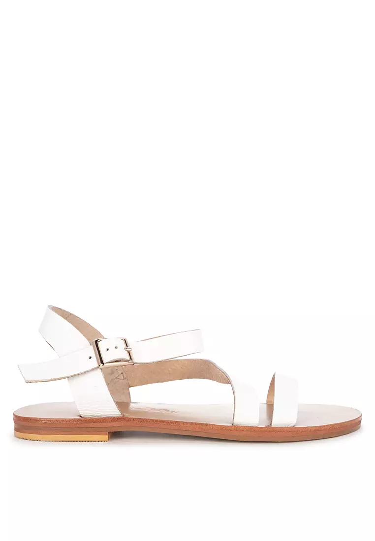 Leather Flat Sandals