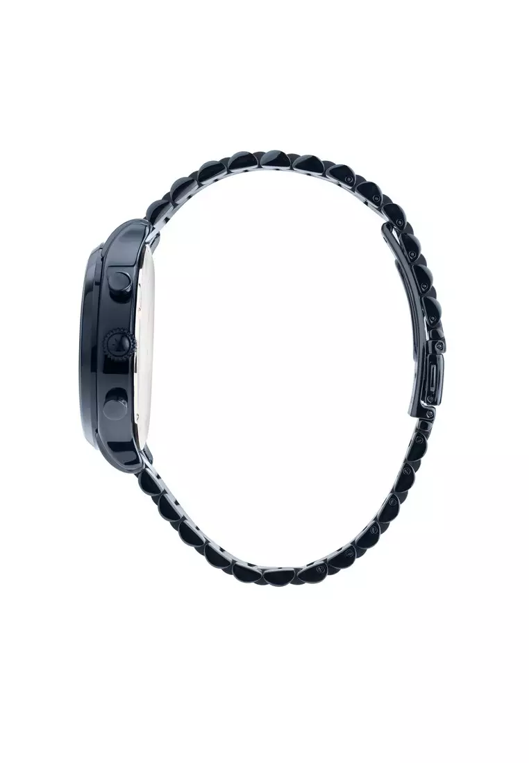 【2 Years Warranty】Maserati Blue Edition 42mm Men's Quartz Watch Luminous Hands R8873618032 Japan Movement