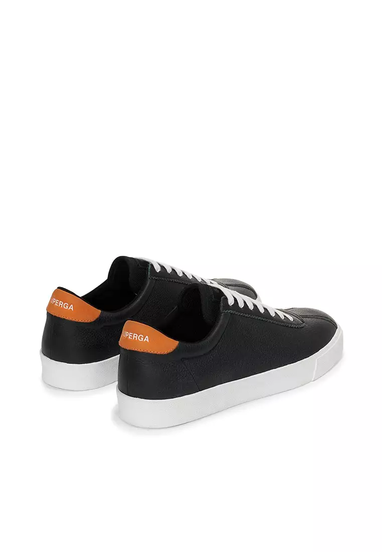 2843 Club S Comfort Leather Black-Orange