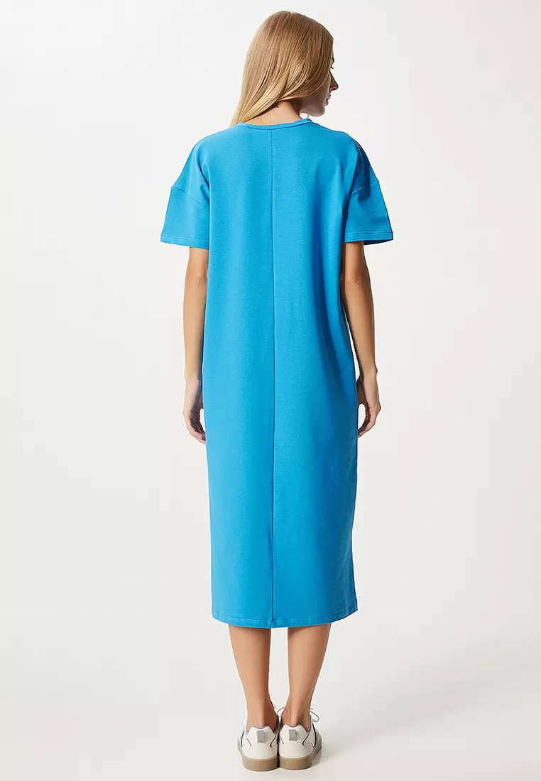 Cotton Summer Casual Combed Dress