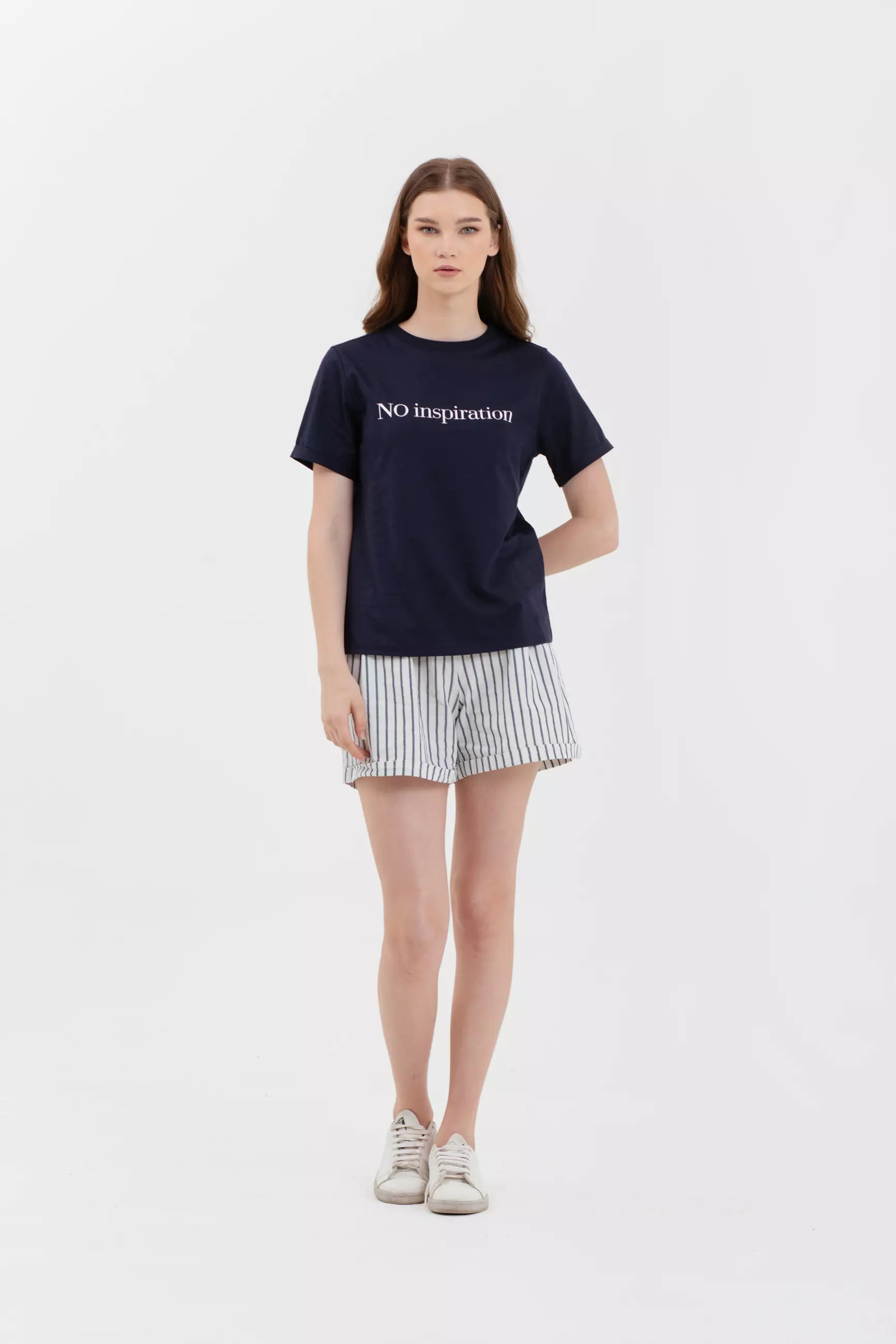 Kaos Wanita Filani Navy