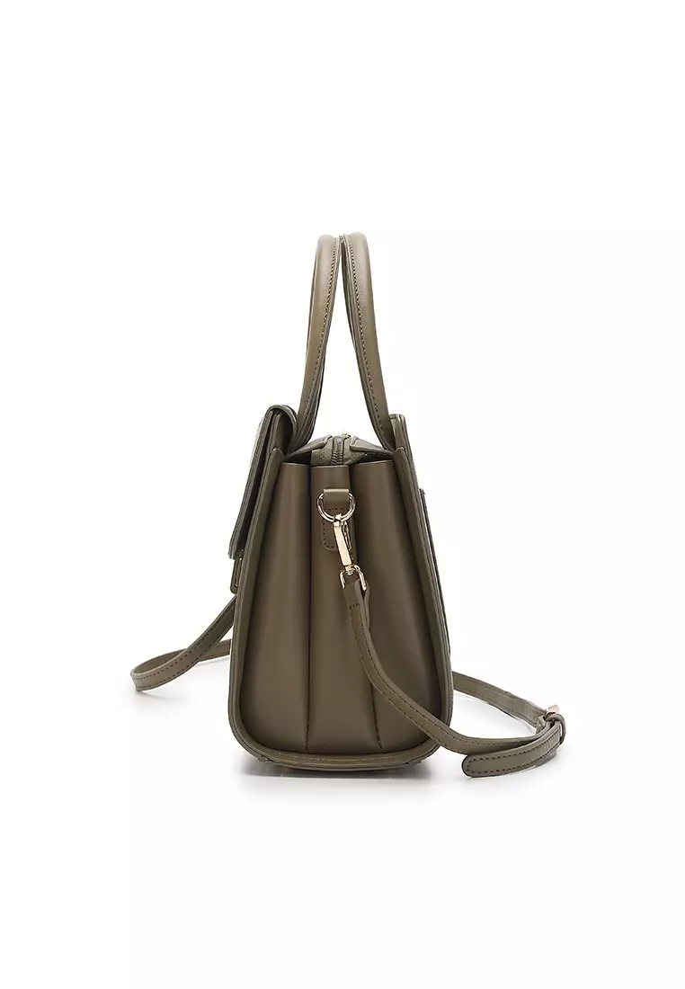 Women's Top Handle Bag / Sling Bag / Crossbody Bag (Tas Selempang / Tas Tangan) - Hijau