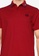 Fidelio red Lining Collar Basic Polo Shirt 7C566AA9AF9181GS_3