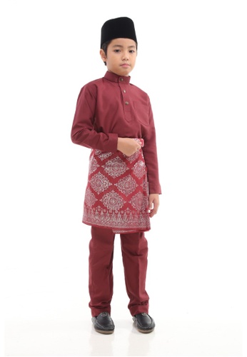 Buy Amar Amran Baju Melayu Moden Cekak Musang For Kids 2021 Online Zalora Singapore