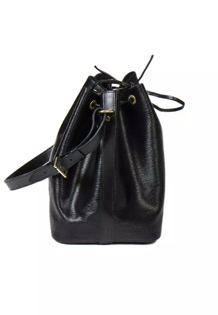 Le Monogramme Bucket Bag In Monogram Canvas And Smooth Leather Chestnut