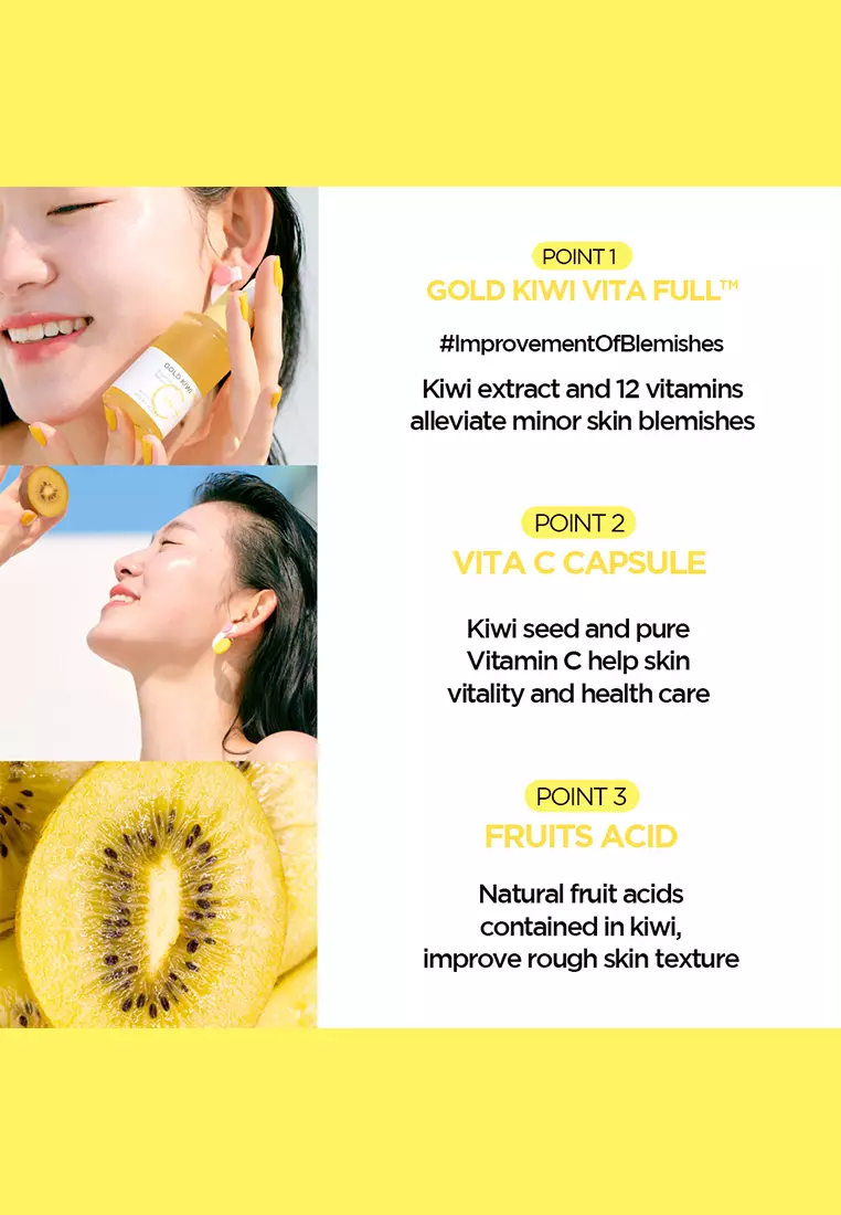 Holika Holika Gold Kiwi Vita C+ Brightening Serum