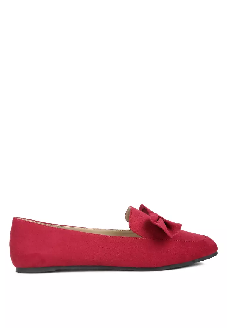 Discount on London Rag  shoes - SKU: Red Bow Loafer
