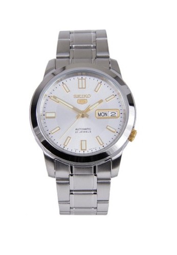 Jual Seiko Seiko 5 Automatic 21 Jewels Black Dial Snkk09k1 Stainless Steel Silver Original Zalora Indonesia