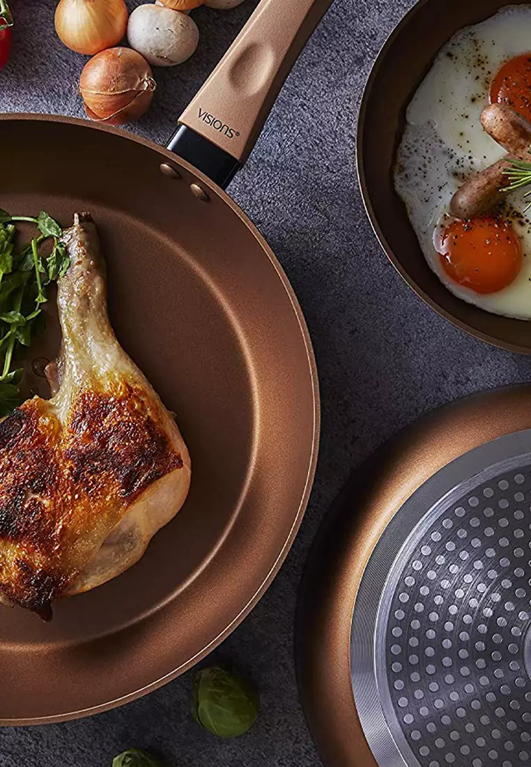 Buy Visions Visions 26CM Metal Cookware Induction Frying Pan Online