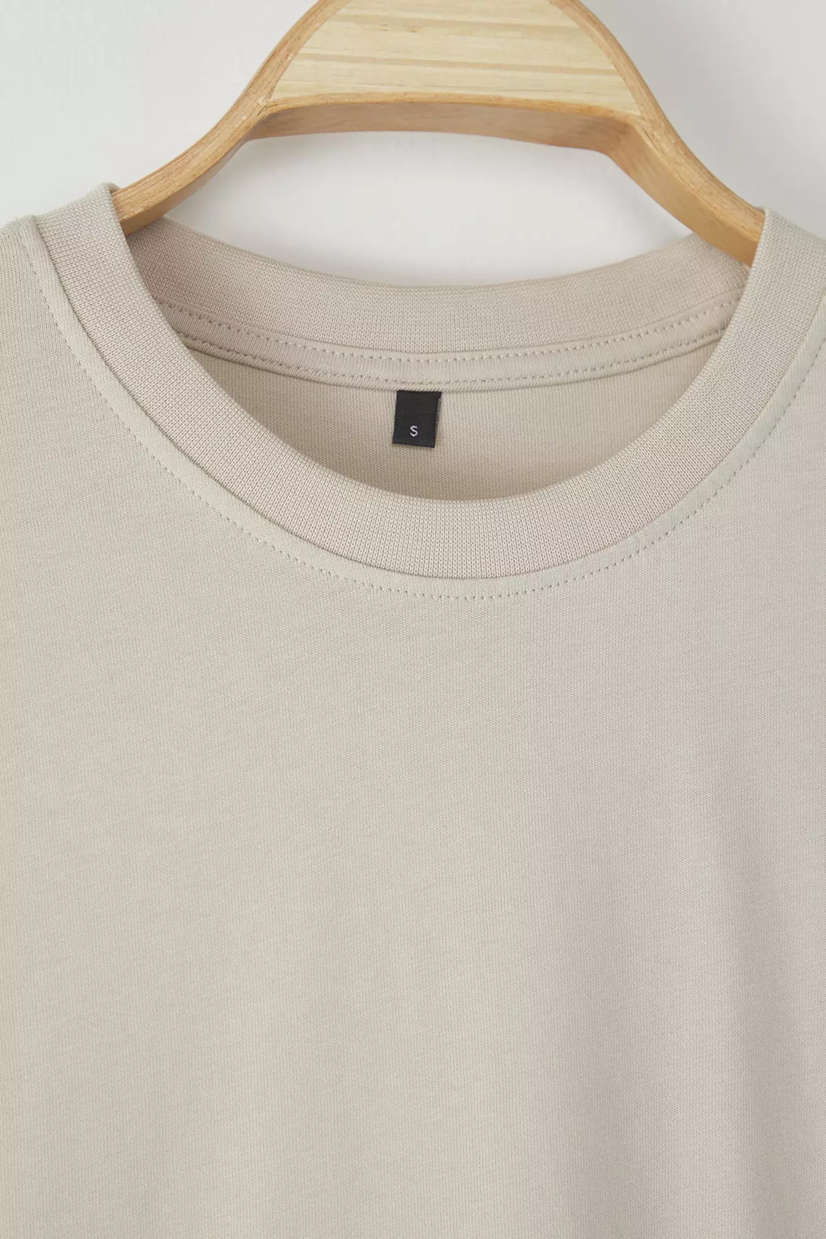 Oversize Stone T-Shirt - 100% Pc Bread - Short Sleeve - Tmns22Ts0318