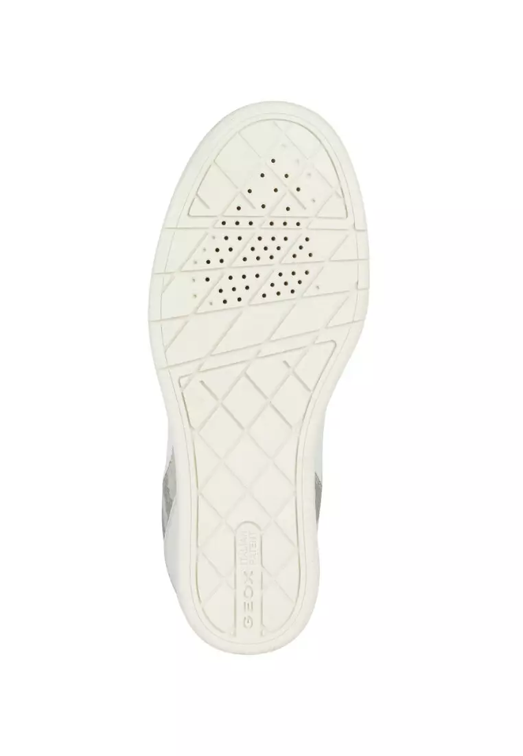 Buy Geox GEOX Ladies Maurica Wedge Sneakers White D35PRA-08541