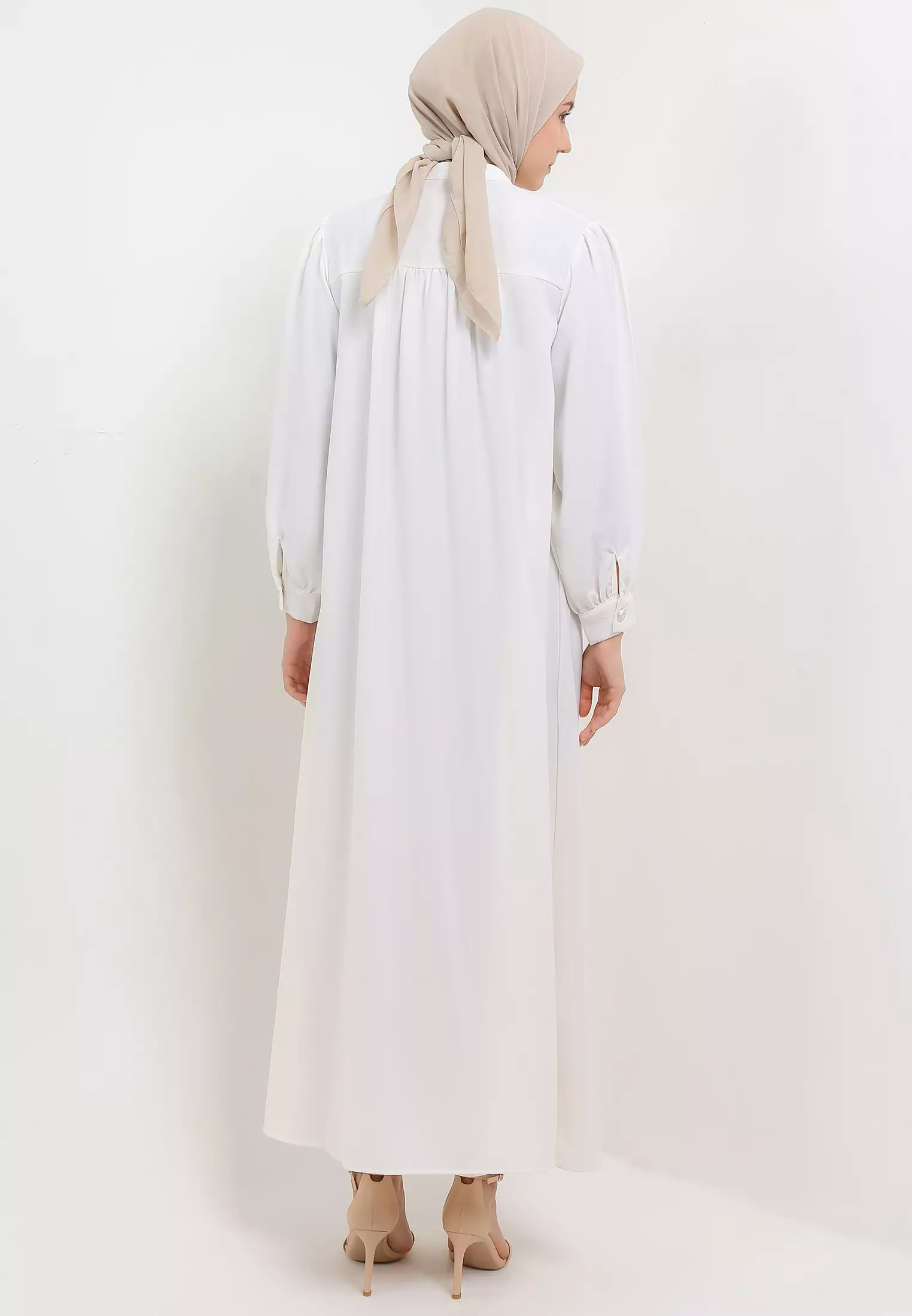 MFMW Leanora Dress Gamis Broken White