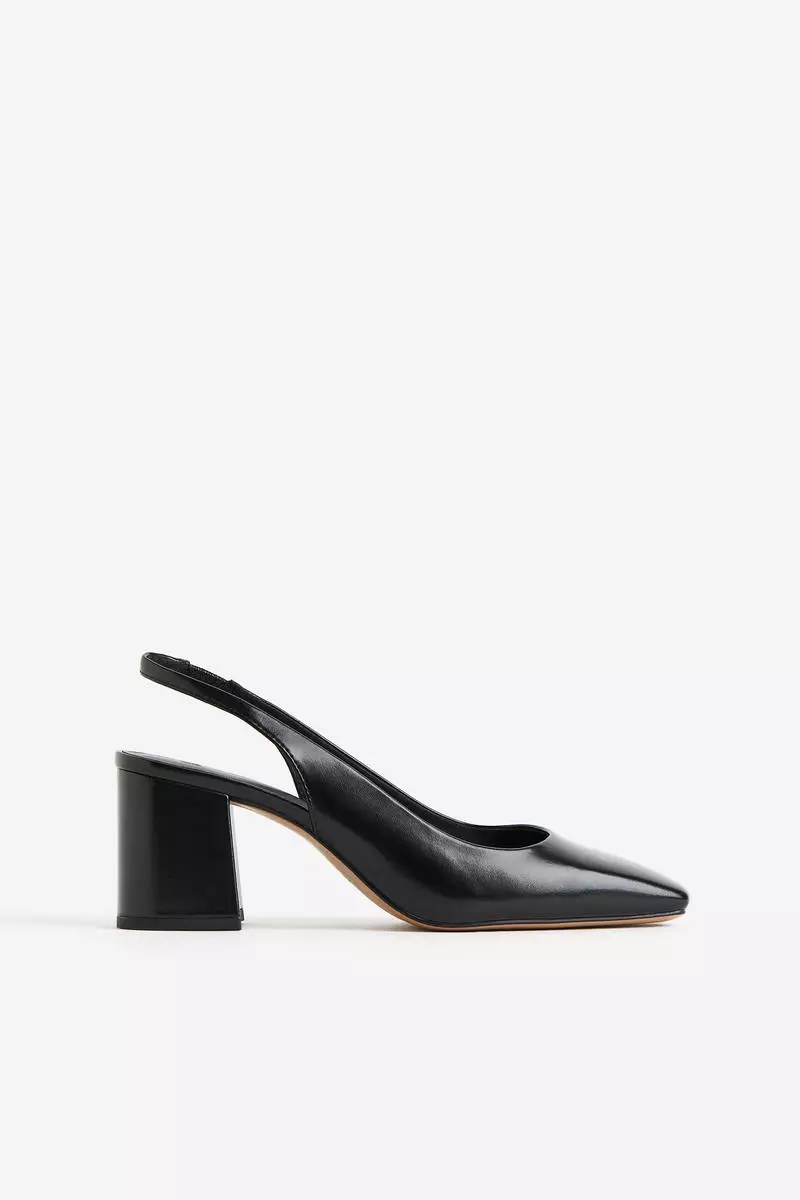 Discount on H&m  shoes - SKU: Block-Heeled Slingbacks