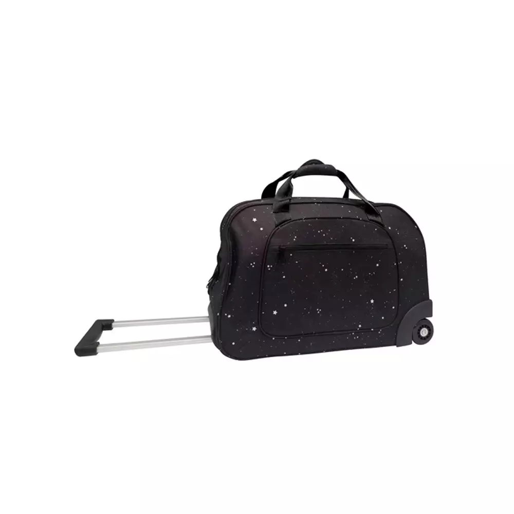 Okiedog Voyager Night Stars Black - Tas Troli Anak Bayi (Hitam)