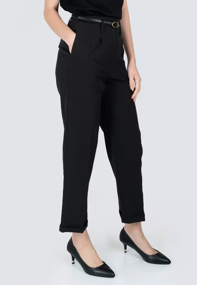 Polo Haus - Women’s Signature Fit High Rise Culotte Pants WBLP001