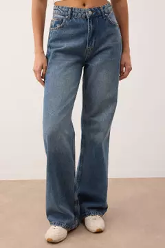 High Waist Blue