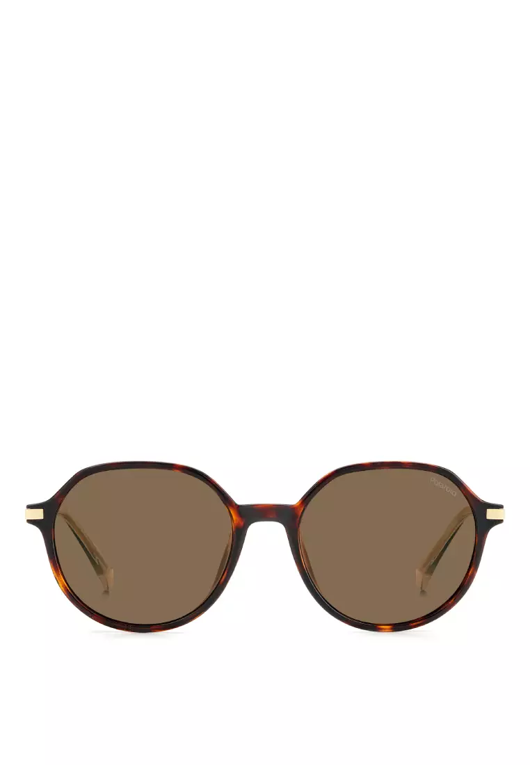 POLAROID Sunglasses PLD 4149/G/S/X-086-SP, Panthos Sharp with Havana color
