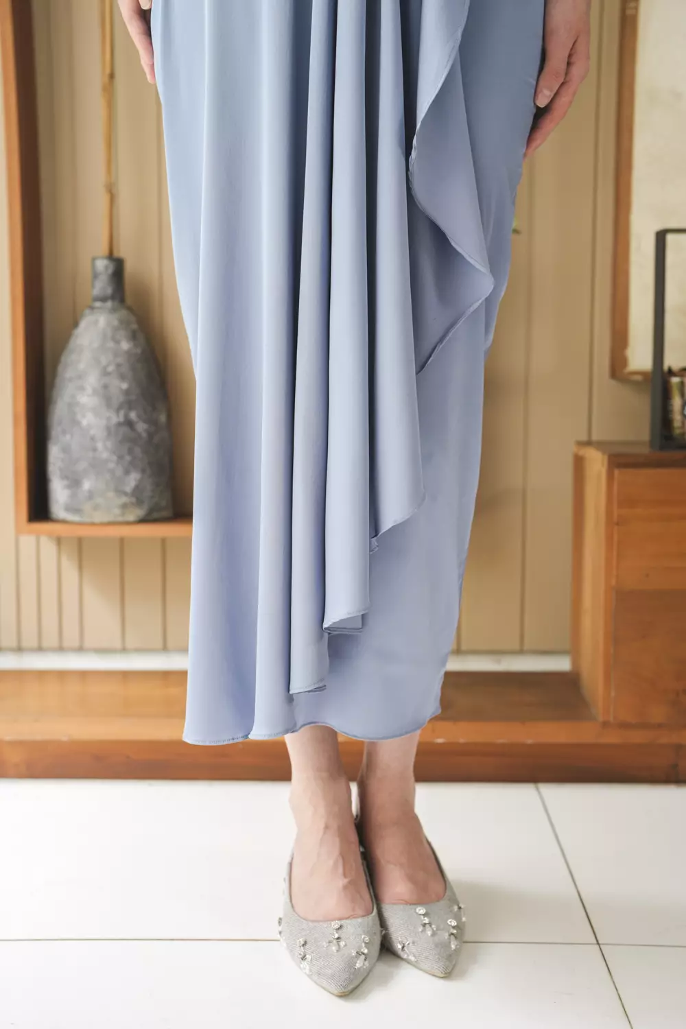 Klamby - Shala Skirt Silk Blue