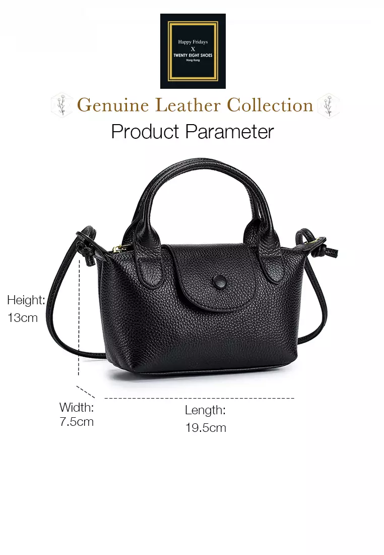 Multi Purpose Full Grain Leather Mini Cross-Body Bag JW AN-2305