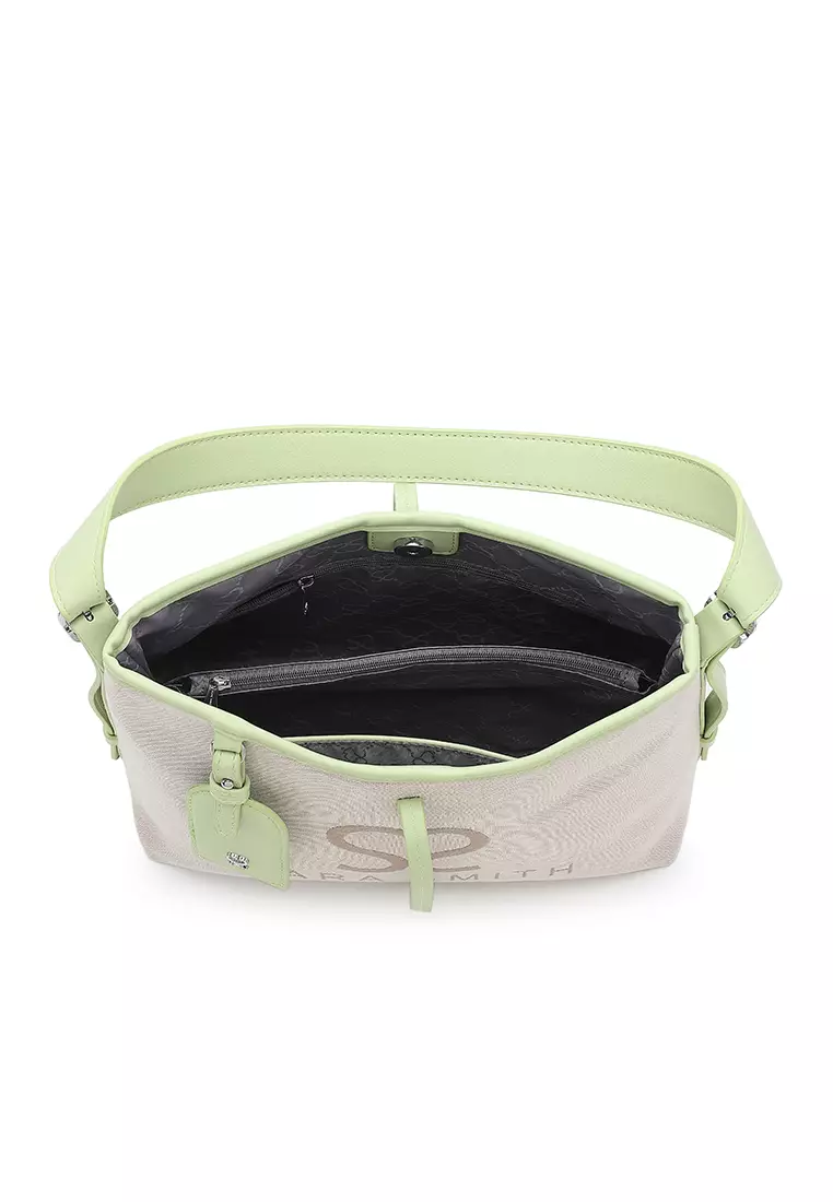 Women's Top Handle Bag / Sling Bag / Crossbody Bag - Green