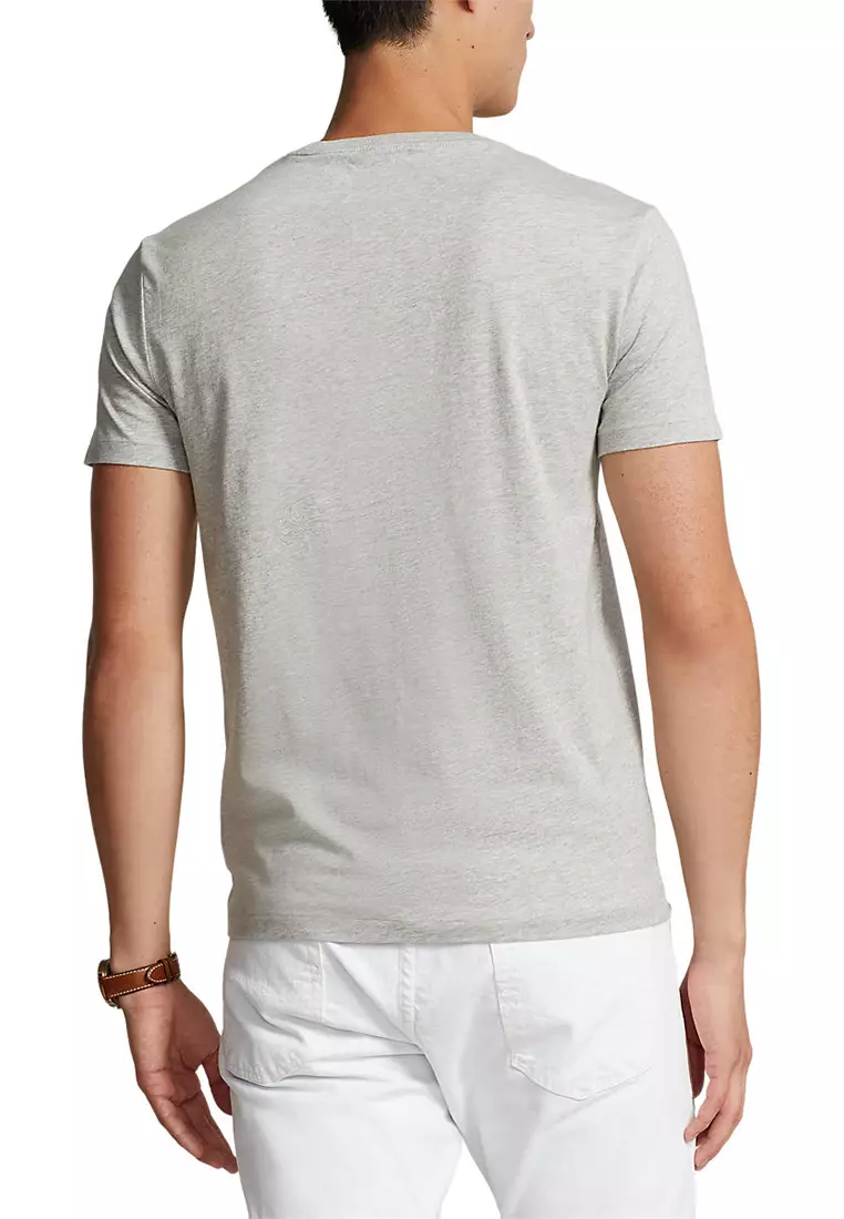 Custom Slim Fit Jersey Crewneck T-Shirt