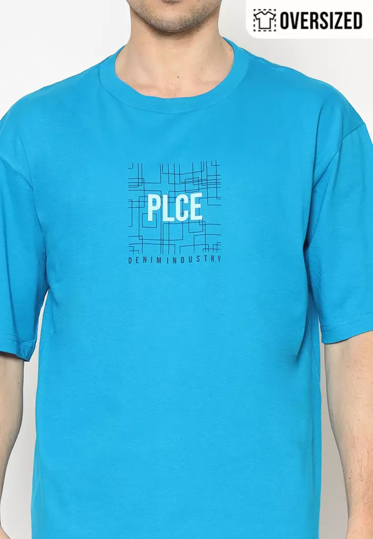 POLICE T-Shirt Cotton Oversized Pria 2079260011