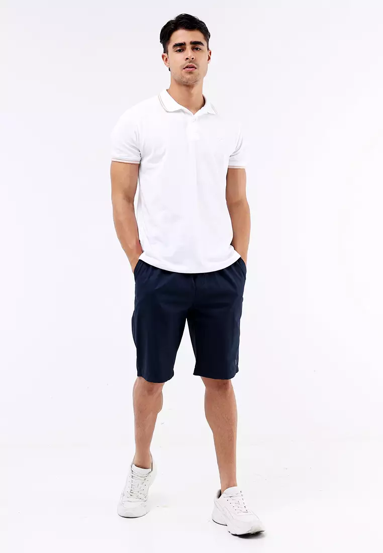 Cvc Collared Shirt Pique