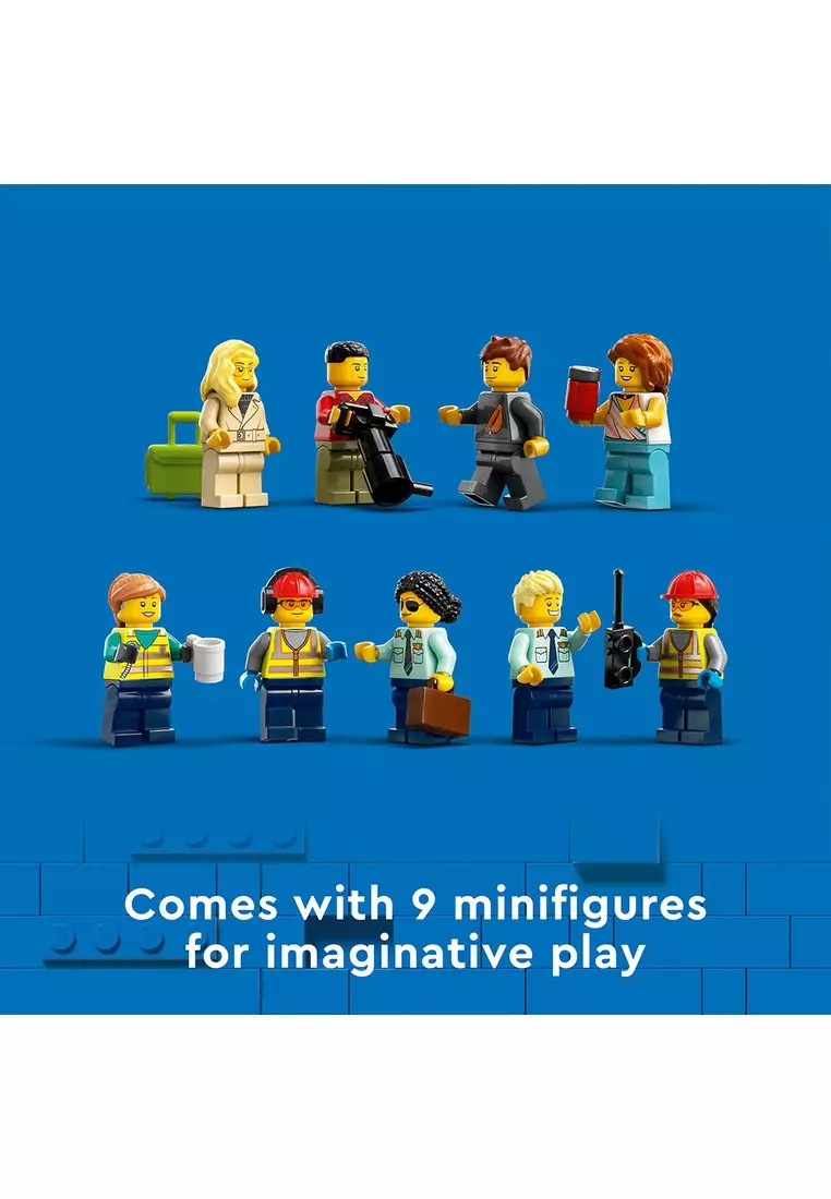 City 60367 Passenger Airplane, Age 7+, Building Blocks, 2023 (913pcs)