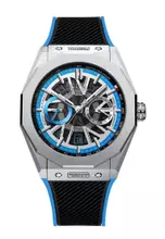 Silver, Black, Blue