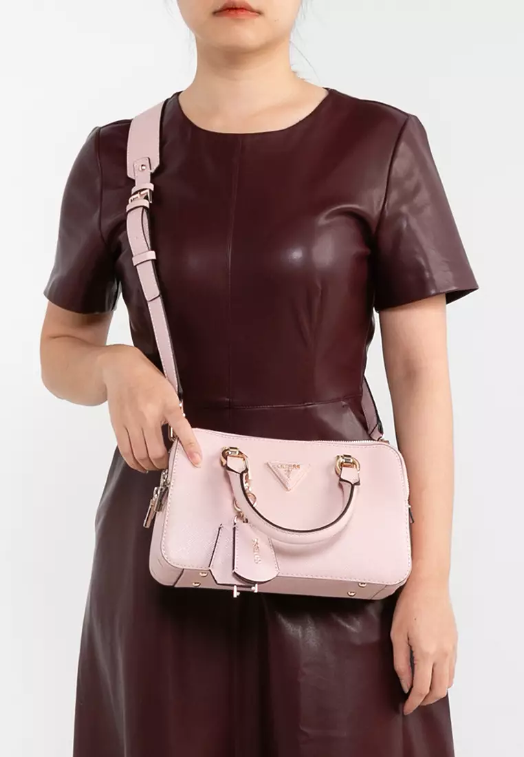 Buy Guess Brynlee Small Status Satchel Bag Online | ZALORA Malaysia