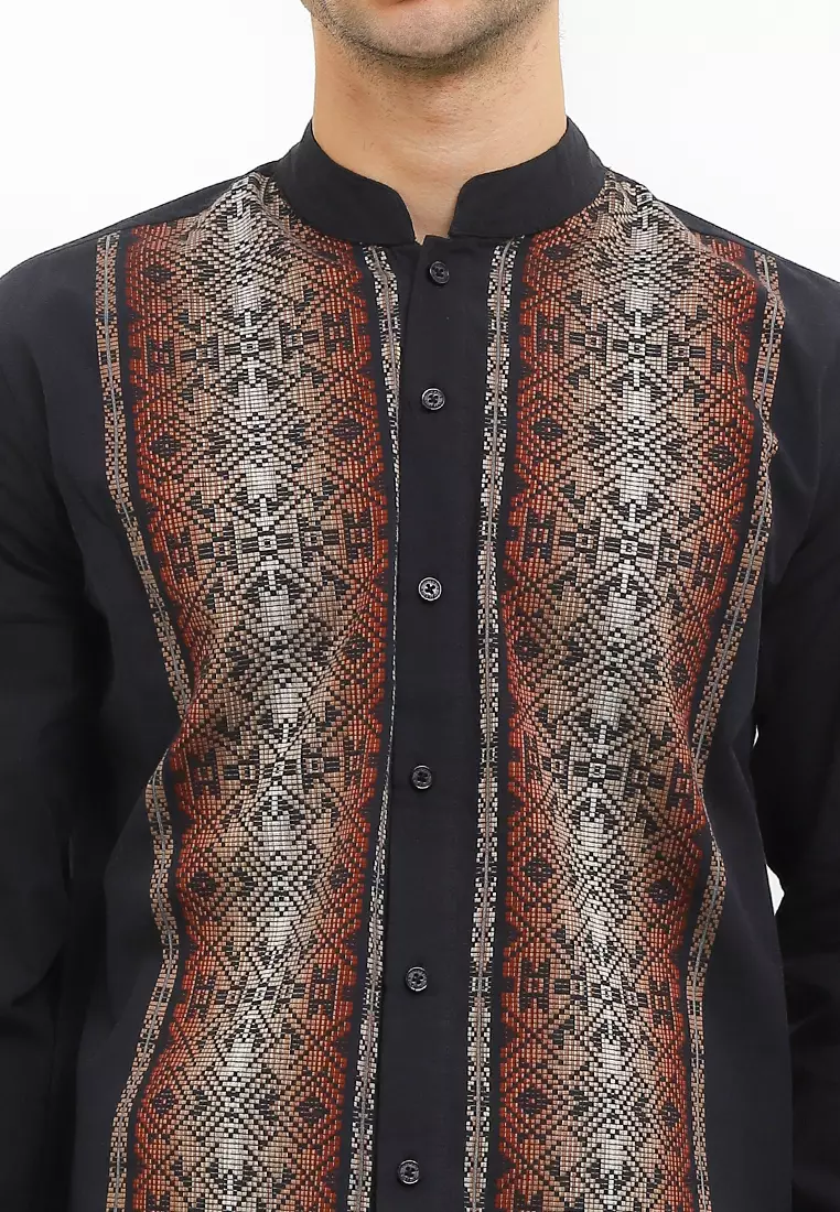 Plum Jam Long Sleeve Baju Koko