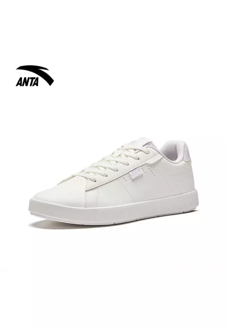 Discount on Anta  shoes - SKU: Skate Lifestyle Shoes in White/Haze Violet for Women