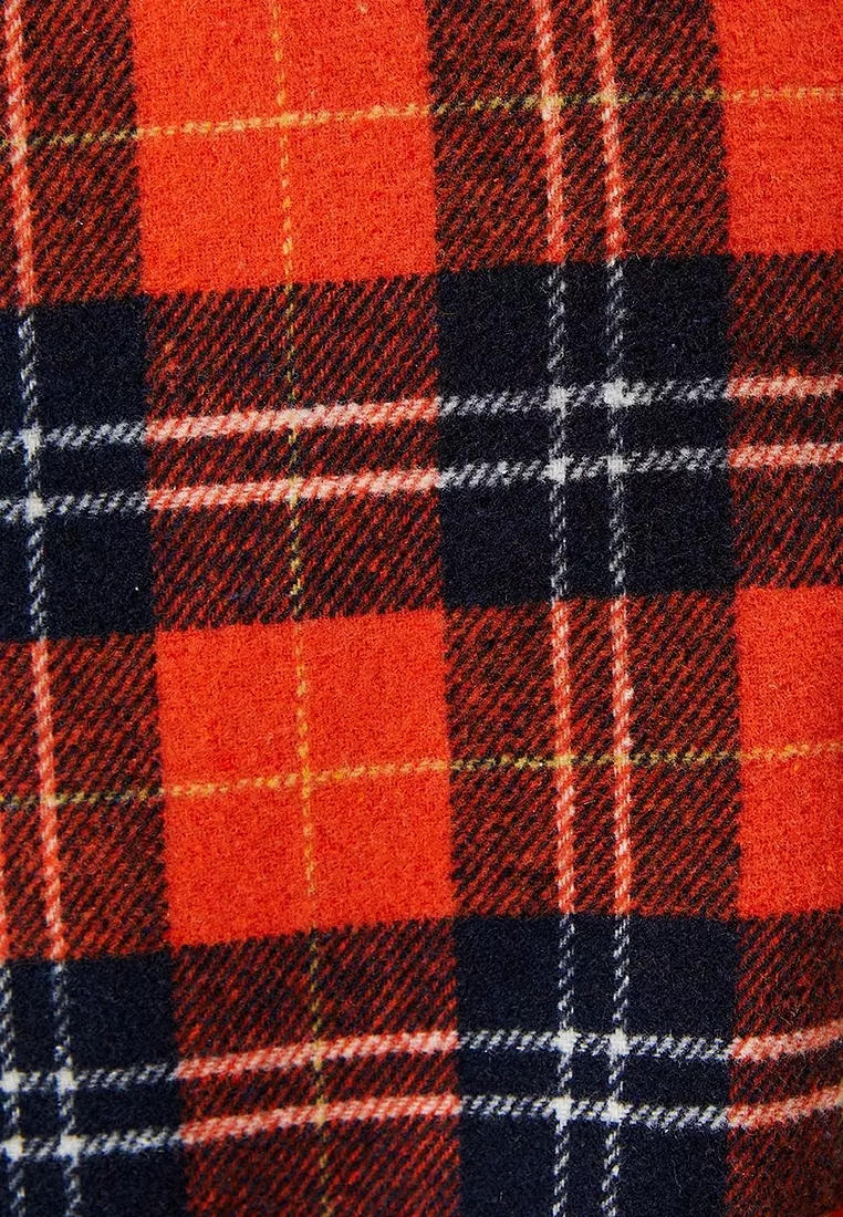 Long Sleeves Plaid Shirt