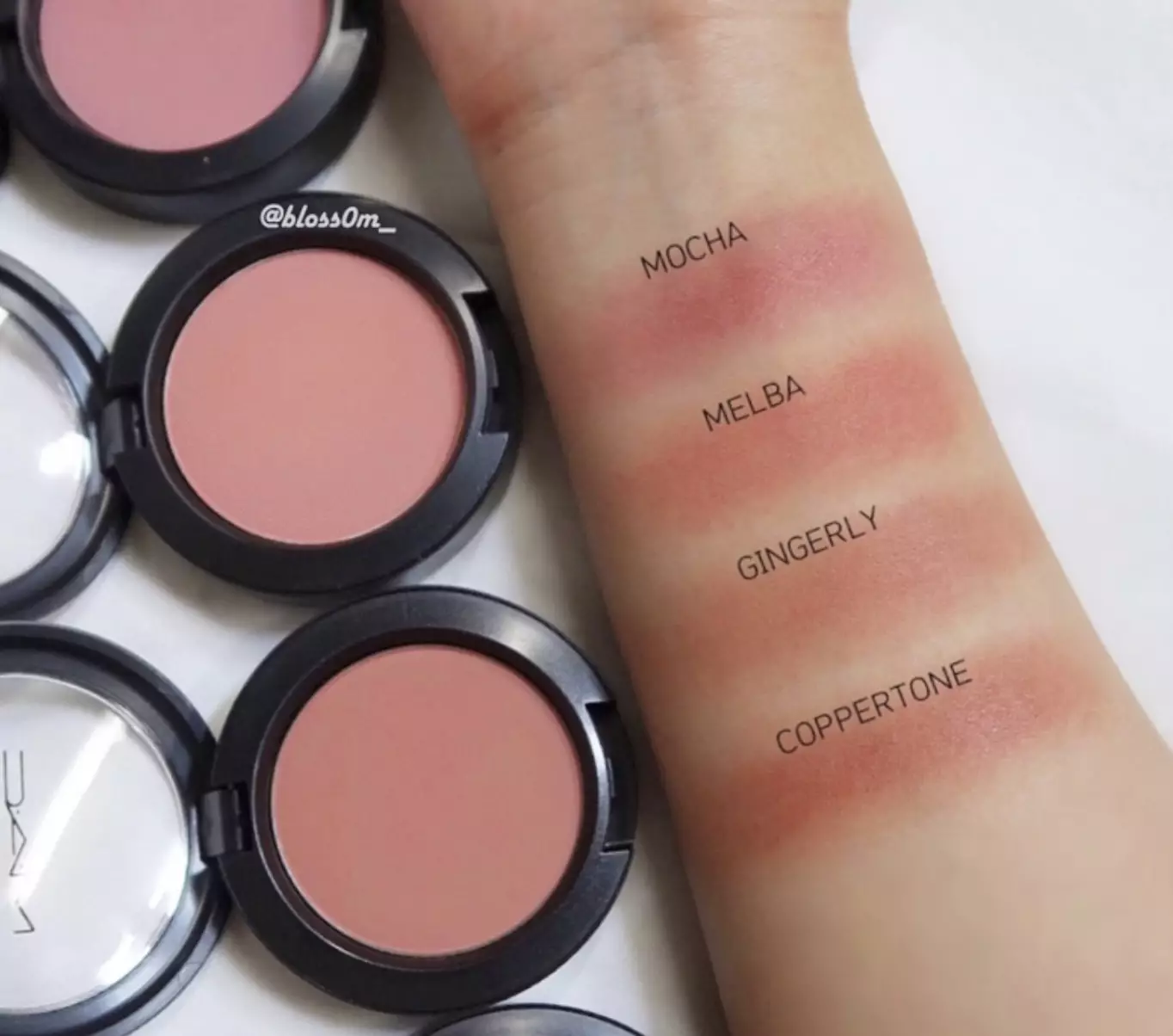 Mac Cosmetics Powder Blush - Melba (6g)