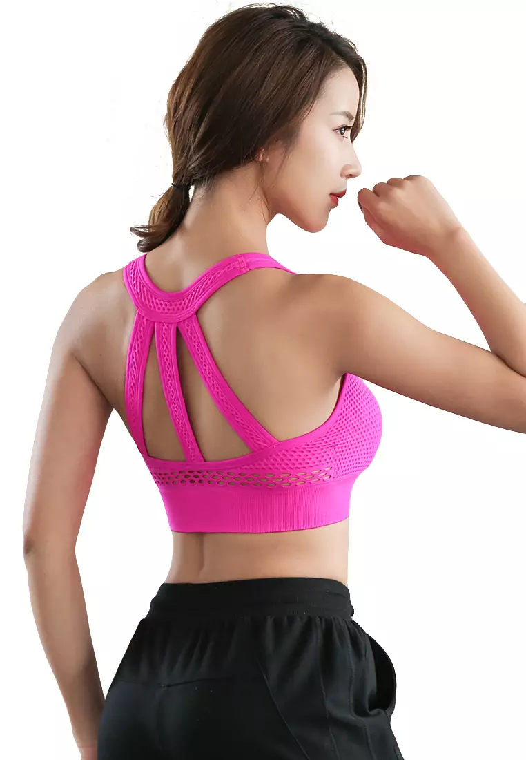 Cheap Women's Sports Bras Fitness Running Quick-dry Yoga Workout