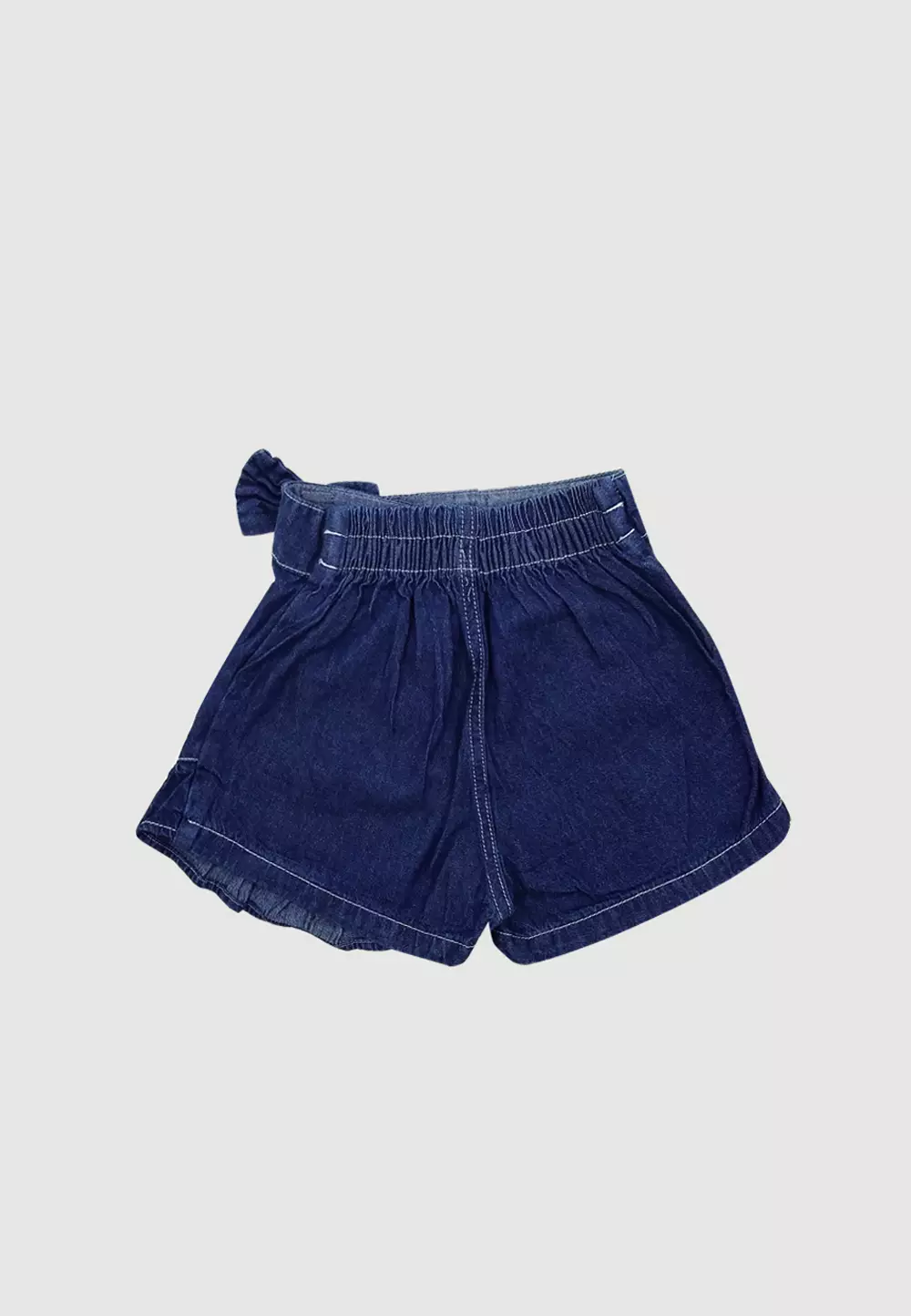 Wakakids Rok Celana Jeans Anak Perempuan Usia 6 Bulan Hingga 8 Tahun Pita Skort Waist Ribbon 048