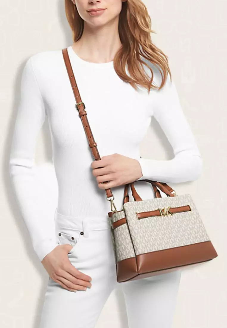 Jual MICHAEL KORS Michael Kors Reed Small Belted Logo Satchel