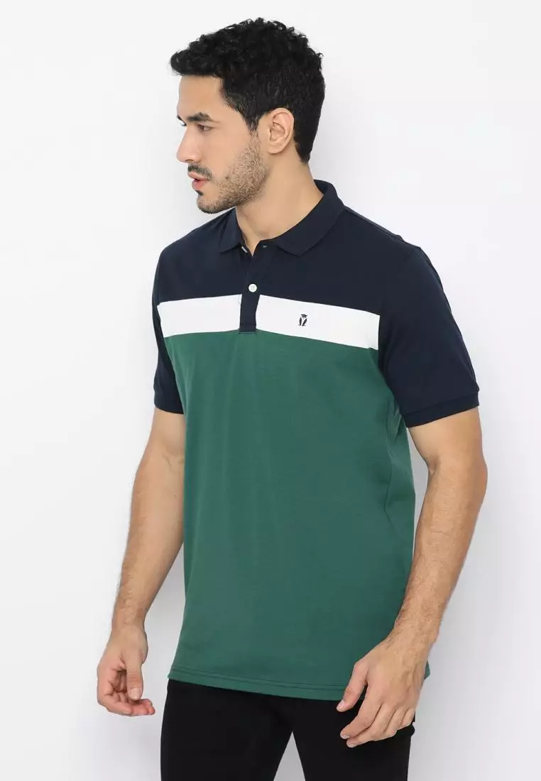 MATSUDA Kaos Polo Shirt Pria Kerah Liyama