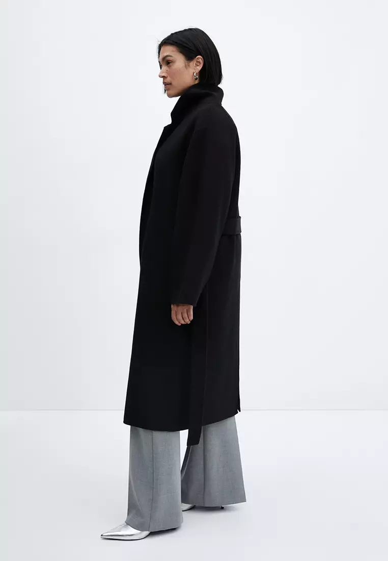 Buy Mango Belt Handmade Coat 2024 Online ZALORA Philippines