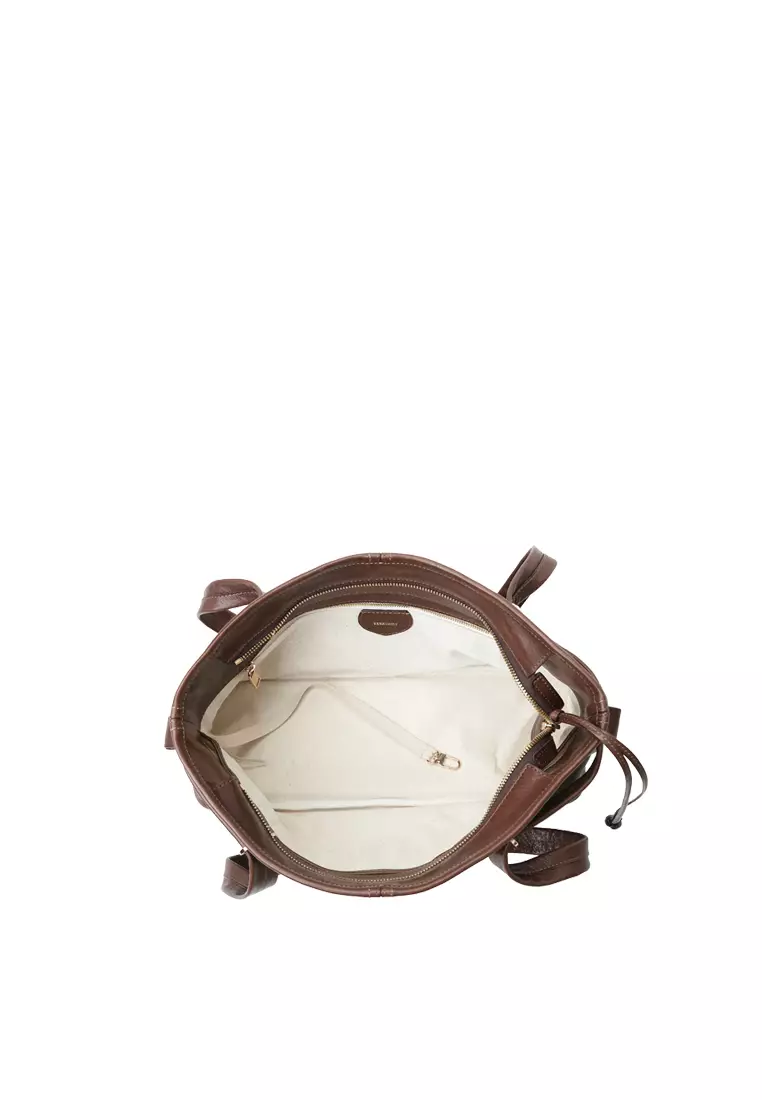 Empiricism Baguette 單肩袋 - 可可棕