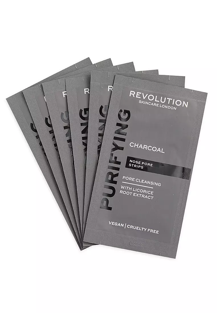 Revolution Revolution Skincare Pore Cleansing Charcoal Nose Strips 2024
