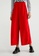 United Colors of Benetton red Culottes Pants D997CAA232279AGS_1
