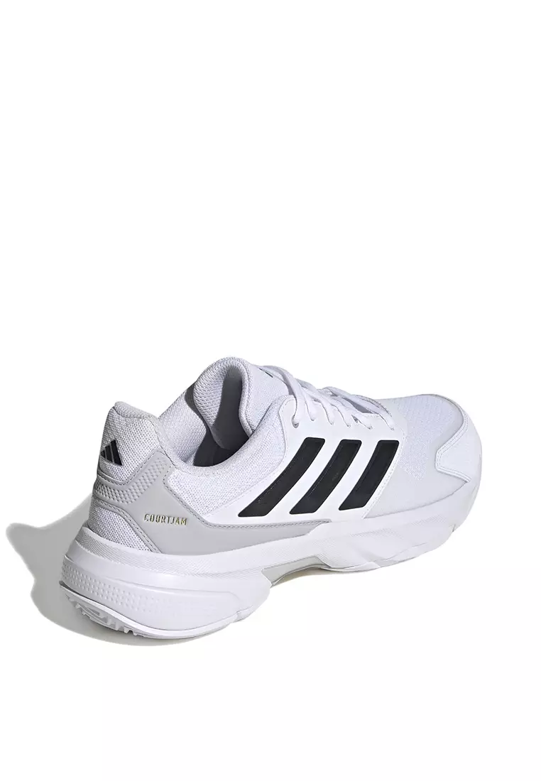 adidas Tennis CourtJam Control 3 Tennis Shoes Men White IF7888